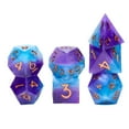 thumbnail image 1 of Dados Poliédricos perfke 7 Piezas Lightwheigt D4~D20 Juego de Mesa, 1 of 7