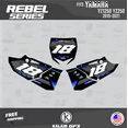 thumbnail image 3 of Kalair GFX Graphics Kit for Yamaha YZ125 (2015-2021) Rebel Series, 3 of 5