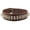 White, variant on Thick Genuine Leather Spiked Dog Collar 2" wide Sized to Fit 18"-22" Neck. Cane Corso, Rottweiler, Pitbull