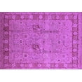 thumbnail image 1 of Ahgly Company Indoor Rectangle Oriental Purple Industrial Area Rugs, 7' x 10', 1 of 4