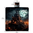 thumbnail image 2 of Castle Canvas Outdoor Picnic Blanket - Waterproof Beach Mat with Handles, Extra Large Foldable Camping Rug for Travel and Family Activities., 2 of 6