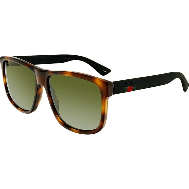 Gucci Gucci GG0010S00658 Brown Square Sunglasses