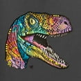 thumbnail image 2 of Dean Russo Raptor Animal Lover Womens Graphic T-Shirt, Charcoal, 3X-Large, 2 of 6