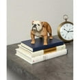thumbnail image 5 of Petorama Handmade English Bulldog Resin Statue 1-4 in Caramel, 5 of 9