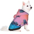 thumbnail image 5 of KLL Beach with Palm Trees for Basic Dog Hoodie - Pet Hoodie Sweater with Leash Hole - Cute Dog Sweatshirt - Pet Clothes Hooded Sweatshirt for Dog & Cat -X-Large, 5 of 8