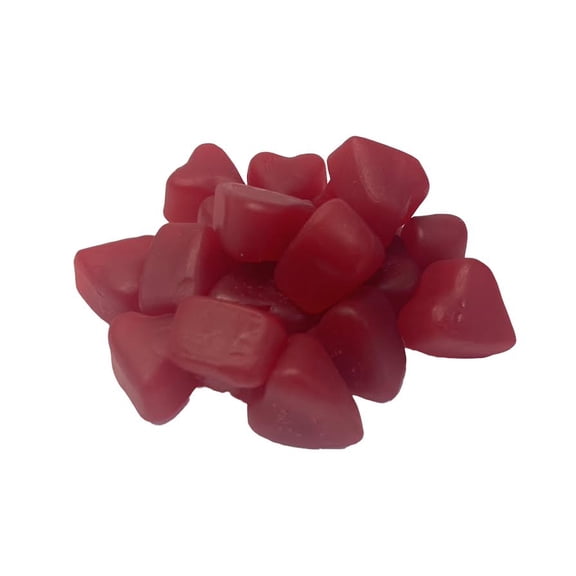 YANKEETRADERS® Heart Shaped Cinnamon Ju Ju Candies 2 Pounds