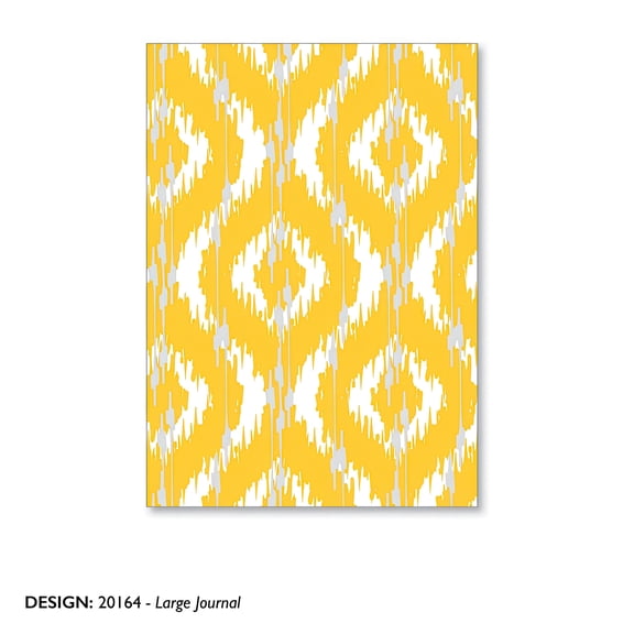 Viabella Gold Ikat Standard Journals, Multi Color, 100 Pages, 3 Count, 3 Pack