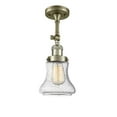thumbnail image 1 of Innovations 1-LT LED Bellmont 6.5" Semi-Flush Mount - Antique Brass - 201F-AB-G194-LED, 1 of 1