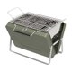 thumbnail image 4 of Parrilla de barbacoa parrilla plegable multifunción compacta pequeña parrilla de mesa de mesa para acampar para cocinar en el patio trasero exterior, 4 of 8