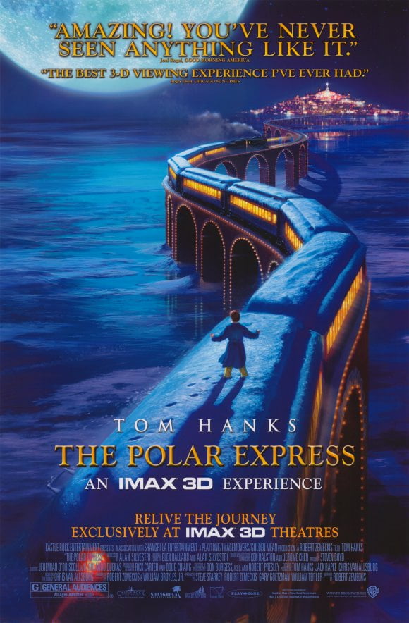 The Polar Express movie POSTER (Style F) (11" x 17") (2004)