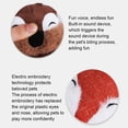 thumbnail image 4 of Wisewang Stylish Plush Dog Toy Safe And Durable For Long-term Easy To Clean Polyester Squeaky Dog Soft Toy tiger 1Set, 4 of 6