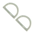 thumbnail image 1 of 2Pcs Women Purse Handles Belt Replacement DIY Handmade for Purse Making Handles Replacement Tote Purse Making white D shape, 1 of 8