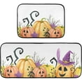 thumbnail image 7 of Farm Halloween Pumpkin Kitchen Rugs 2 Pieces, Watercolor Floor Mat Room Area Rug Washable Carpet Perfect for Living Room Bedroom Entryway Carpet Runner, 7 of 7