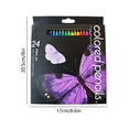 thumbnail image 3 of 24 Colors Oil Baseds Colored Pencils Set Art Supplies For Adults Kids Drawing Sketching Coloring Books Bulks Artist Pencils In Box, 3 of 6