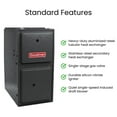 thumbnail image 4 of GOODMAN R32 120K BTU 96% SINGLE STAGE GAS FURNACE, DOWNFLOW/HORIZONTAL with LP Conversion Kit, 4 of 5