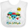 thumbnail image 3 of Inktastic Mele Kalikimaka Boys or Girls Baby Bib, 3 of 4