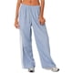 thumbnail image 1 of Lucakuins Pantalones casuales para mujer, cintura elástica con cordón, pantalones largos sueltos a rayas, ropa de calle Lucakuins  moda, 1 of 6
