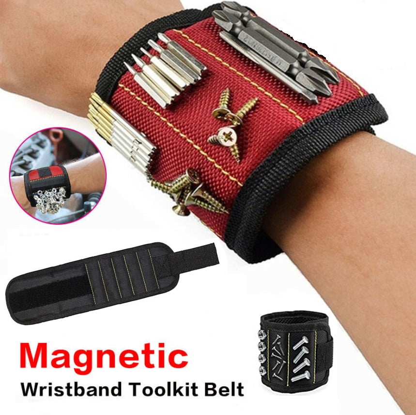 Magnetic Wristband Toolkit Belt Screw Scissor Holder Tool Storage Wrist Quality 
