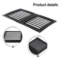 thumbnail image 4 of Grille de Ventilation 150X300Mm Grille d'Échappement Peinte Protection contre les Insectes, 4 of 10