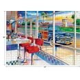 thumbnail image 6 of Cra-Z-Art California Dreams 1000-Piece Diner Hangout Jigsaw Puzzle, 6 of 7