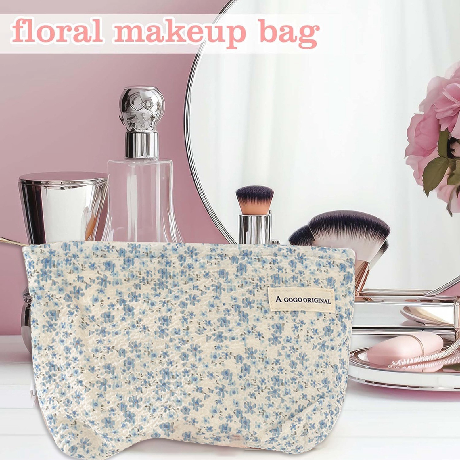 All Makeup Makeup Organizer Travel Large Large Train Organizer Makeup Organizer for Girls 8 Cylinder Makeup Brush Organic Makeup Brush Makeup Brush Holder with Mini Caboodle Petite Extra