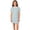 Blue, variant on YOUYEDIAN Girls Summer Dress Short Sleeve Striped T Shirt Crop Dresses Casual Fashion Crewneck Sundress (Red, 11-12 Years)