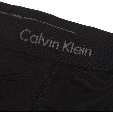 Size XL Calvin Klein 5-Pack Mens Cotton Classic Fit Boxer Briefs (Black)