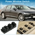thumbnail image 2 of Interruptor de ventana eléctrica Unique Bargains No.31433927 Interruptor de control de ventana para Volvo S90 V90 XC90 Negro, 2 of 7