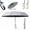 Gray, variant on Creative Ring Buckle Windproof Reinforced Umbrella, Portable Automatic Folding Umbrella with Dual-Rib Structure, Reflective Strip, UPF 50+ Fold