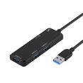 thumbnail image 2 of Concentrador de datos ultradelgado USB 3.0 de 4 puertos, para Surface Pro, para XPS, para PC portátil, para unidades flash USB, para HDD móvil y más, 2 of 9