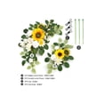 thumbnail image 3 of Letrero de bienvenida con estampado de flores para decoración de boda, 2 unidades, 3 of 8
