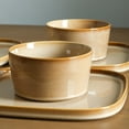 thumbnail image 4 of Stone Lain Cairo 12-Piece Dinnerware Set Stoneware, Service for 4, Sand, 4 of 6