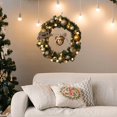 thumbnail image 4 of Clearance! Innovative Christmas Wreaths: Illuminating Window Display And Door Hangings, 4 of 6