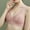 Pink, variant on FAFWYP Womens Lace Plus Size Wire Free Bras Front-close Full Coverage Comfort Bra Push Up Bralettes One-Piece Everyday Underwear
