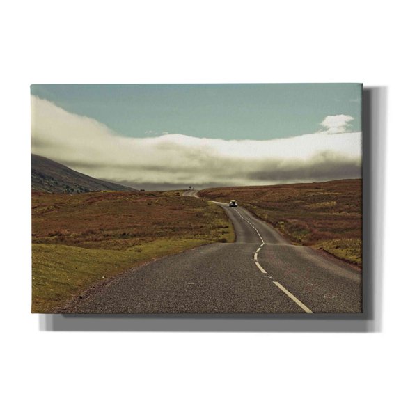 Epic Graffiti 'The Open Road' by Keri Bevan, Giclee Canvas Wall Art, 26"x18"