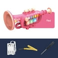 thumbnail image 2 of figatia Instrument Toys USB Early Learning Kids Simulation Trumpet Red, 2 of 9