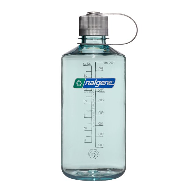 Botella de agua Nalgene Sustain Tritan sin BPA, 946 ml, Seafoam