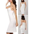 thumbnail image 2 of Camisón sexy de encaje con escote en V para mujer, vestido recto, ropa de dormir, 2 of 6
