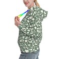 thumbnail image 2 of Haiem Flowers With Leaves for Men's Fashion Hoodies & Sweatshirts with Kangaroo Pocket,Hooded Sweatshirt with Eye-catching Drawstrings-X-Large, 2 of 7