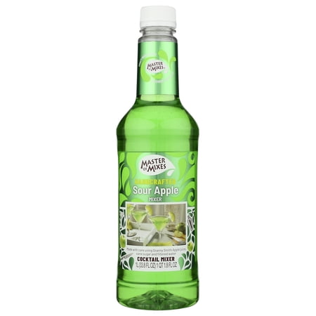 (Pack Of 12) Master Of Mixes Mix Martini Sour Apple 33.8 Oz