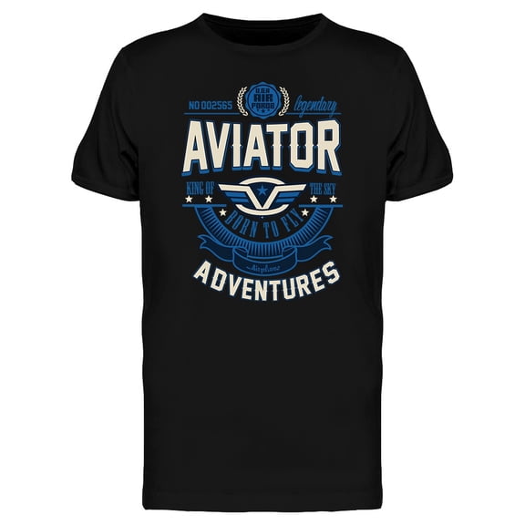 Aviator Adventures T-Shirt Men -Image by Shutterstock, Male 3X-Large