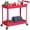 Red, variant on DURHAND 2 Tier Rolling Tool Cart for Garage Mechanics Warehouse 330lbs