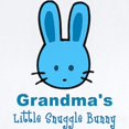 thumbnail image 2 of CafePress - Grandma's Snuggle Bunny (Boy) Infant Bodysuit - Baby Light Bodysuit, Size Newborn - 24 Months, 2 of 4
