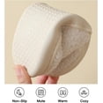 thumbnail image 4 of Christmas Reindeer - Themed Unisex Slippers Holiday Halloween Slippers Indoor Bedroom Fluffy Warm Fleece Slippers Winter Soft Cozy Home Antislip Soft Plush Slip-on Wool Lined House Shoes, 4 of 12
