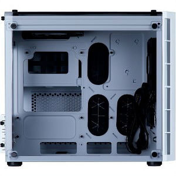 Corsair 280X ホワイトMicroATXケース Corsair Crystal 280X Micro-ATX Case, Tempered Glass - White