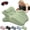 Green, variant on Ergonomic Memory Foam Wedge Pillow, Multi-Functional Memory Foam Lounger Cushion Back Support,27° Angle Perfect Position Ergonomic Support for Back Pain