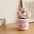 thumbnail image 5 of Wizlet Cute Potted Flower Plush Toy, Cartoon Succulent Plant Stuffed Doll, Kawaii Flower Pot Plush Decor Gift for Home-B, 5 of 5