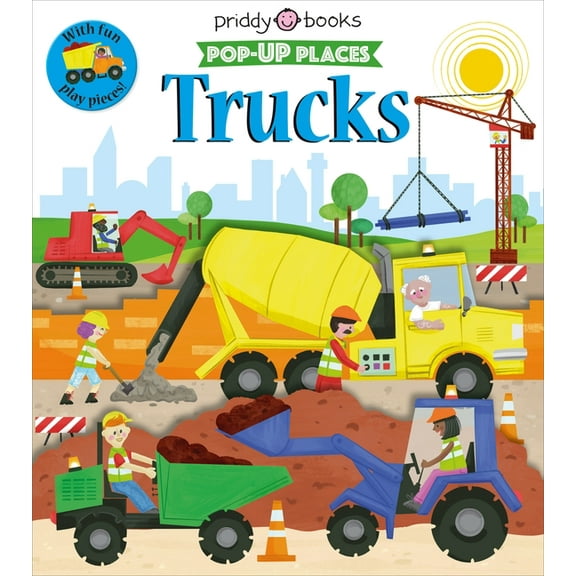 Pop Up Places Pop-Up Places Trucks, (Board Book)