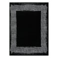 thumbnail image 3 of CAMILSON Crystal Bordered Indoor Area Rug Black 8x10, 3 of 12