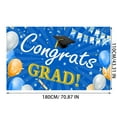 thumbnail image 3 of New Graduation Season 2023 Party Decoration Background Cloth Graduation Party Background Flag Banner event & party gift storage set, 3 of 4
